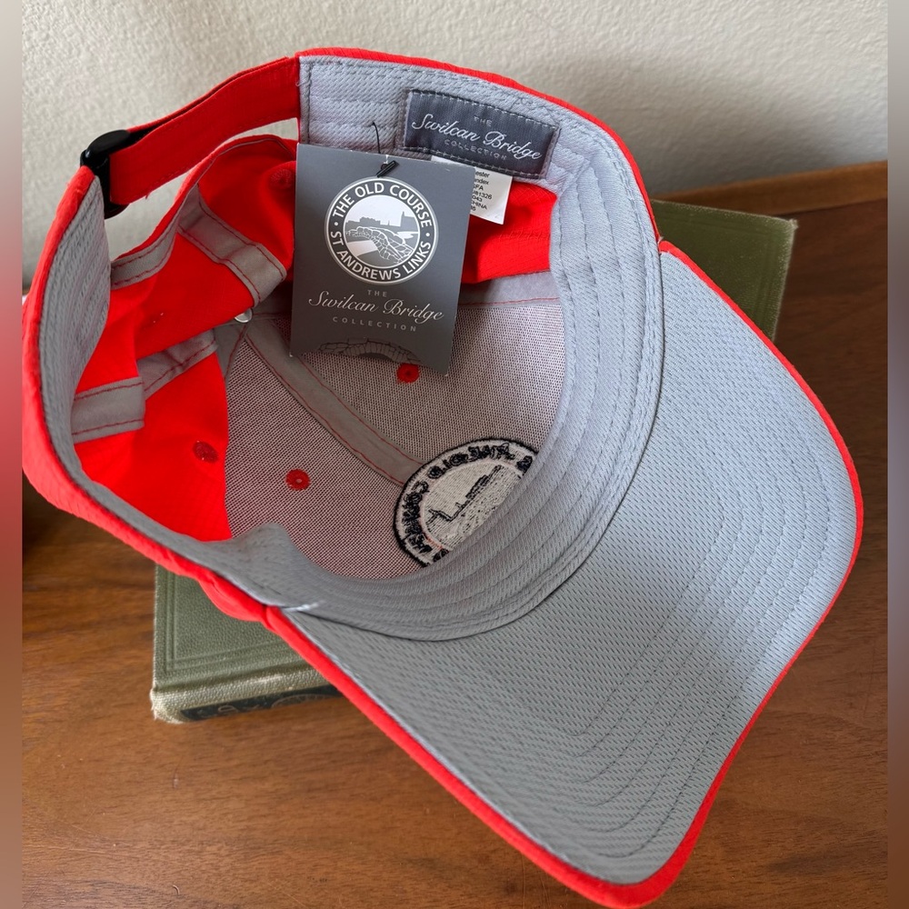 The Old Course St Andrews Links Golf Cap 
The Swilcan Bridge Collection 
Orange - Picture 7 of 8